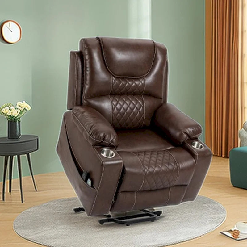 Fauteuil inclinable Power Lift avec massage, chauffage et double moteur