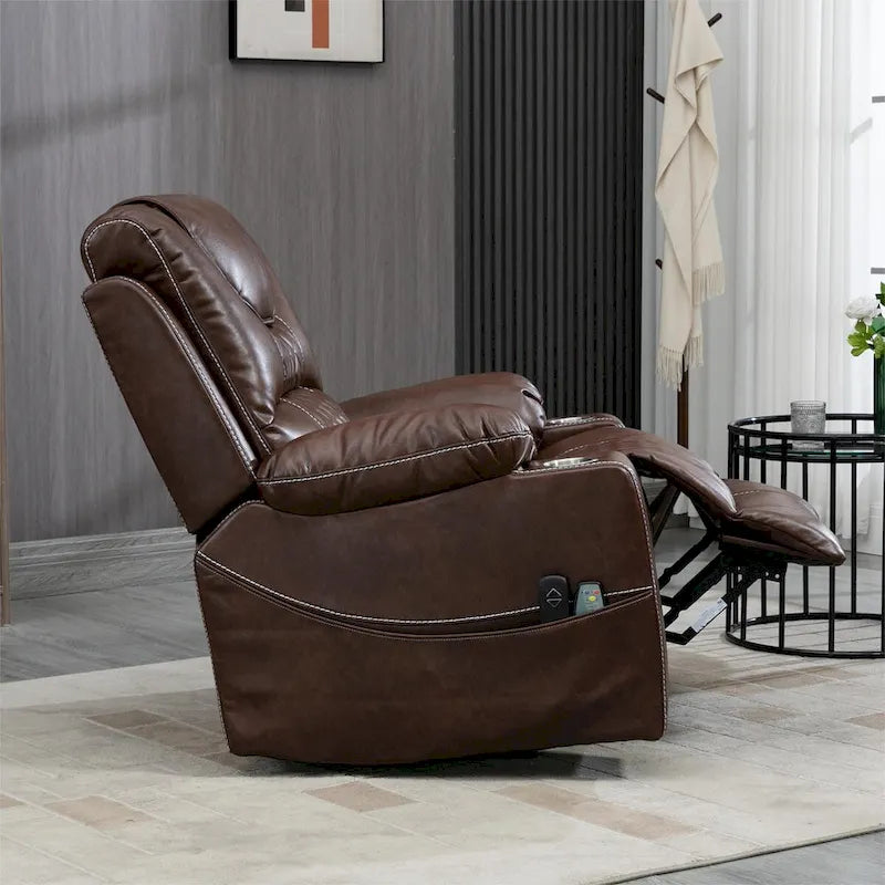 Fauteuil inclinable Power Lift avec massage, chauffage et double moteur