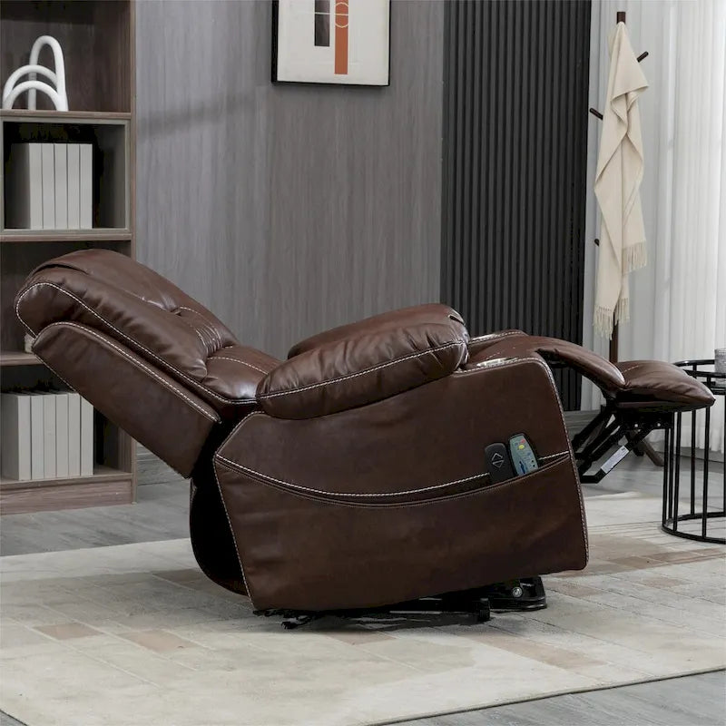 Fauteuil inclinable Power Lift avec massage, chauffage et double moteur