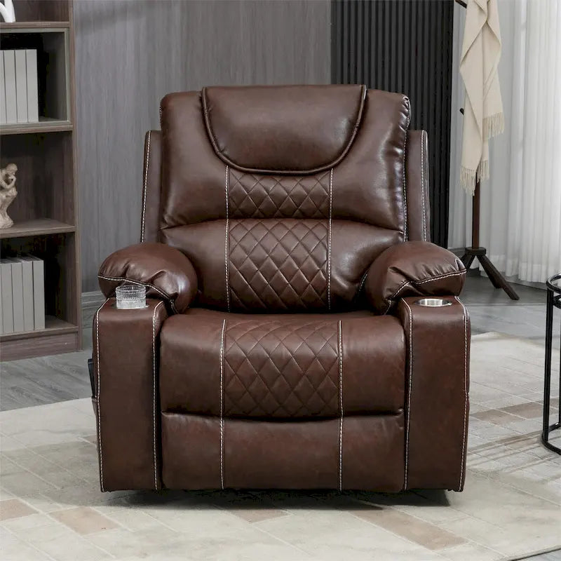 Fauteuil inclinable Power Lift avec massage, chauffage et double moteur