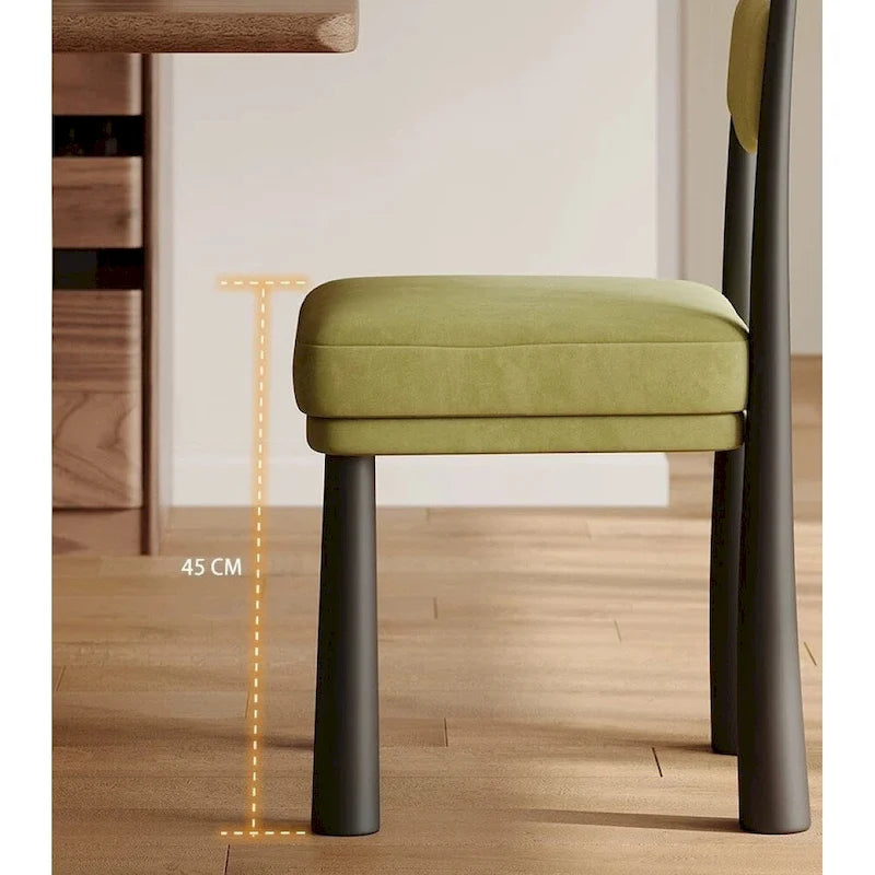 Chaise de salle à manger Wave avec dossier décoratif à boules